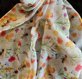 Art on Scarves CHIFFON WATERCOLOR SCARF