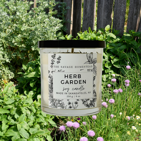 Soy Candle HERB GARDEN