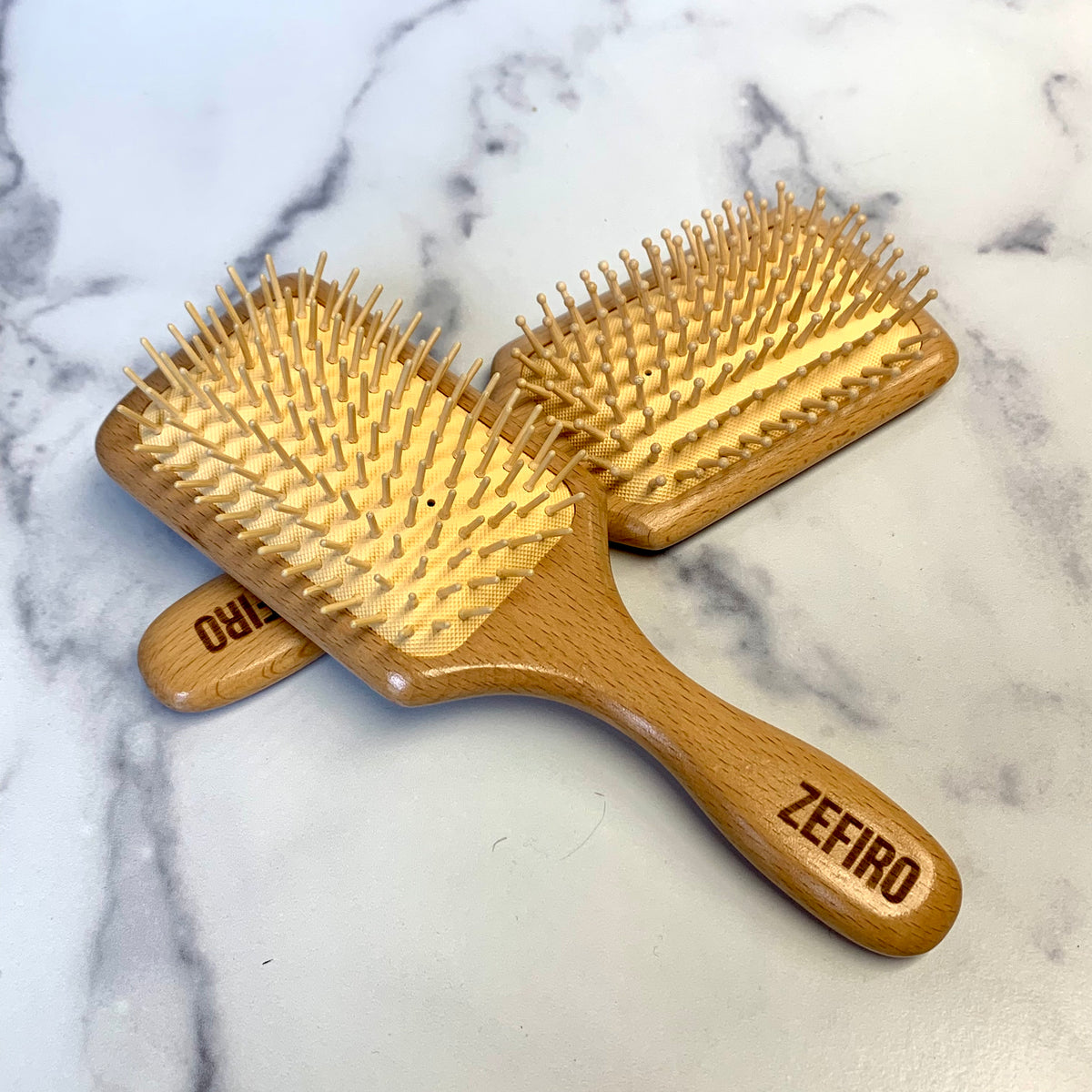 Zefiro BAMBOO HAIR BRUSH The Savage Homestead