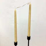 Mole Hollow Candles BEESWAX TAPER CANDLE PAIR