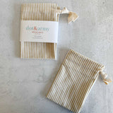 Dot & Army LINEN BLEND BREAD BAGS