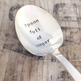 Upcycled Flatware STAMPED SPOON