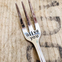 Upcycled Flatware COCKTAIL FORK