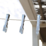 Made in France SET OF 5 STAINLESS STEEL CLOTHES PEGS (PINS)