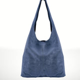 Made in Italy "SILVIA" SUEDE SHOULDER BAG