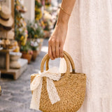 Made in Italy "Dolce Riviera" STRAW BAG