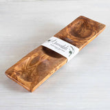 Olive Wood SNACK SERVING BOARD