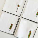 Dot & Army LINEN BLEND COCKTAIL NAPKINS