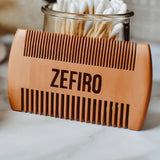 Zefiro WOODEN BEARD COMB
