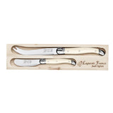 Made in France LAGUIOLE® CHEESE KNIFE DUO