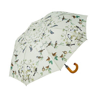 Koustrup&Co FLORAL UMBRELLA WITH BAMBOO HANDLE