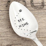 Upcycled Flatware STAMPED SPOON