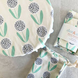 Dot & Army BREAD BAG & BOWL COVER SET