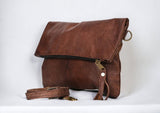 Made in Morocco LEATHER CROSSBODY BAG