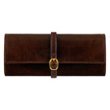 Made in Italy LEATHER JEWELRY TRAVEL CASE