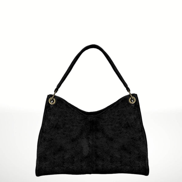 Made in Italy "CANDICE" SUEDE BAG