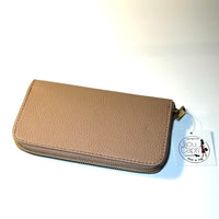 Made in Italy LEATHER ZIPPERED WALLET