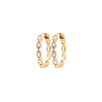 Labelle Paris HOOP & HUGGIE EARRINGS (BOUCLES D'OREILLES)