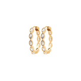 Labelle Paris HOOP & HUGGIE EARRINGS (BOUCLES D'OREILLES)