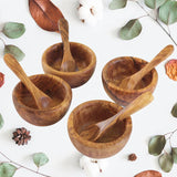 Olive Wood TAPAS BOWL SET