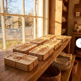 Bamboo Switch BAMBOO SNACK PLATES | Set of 4