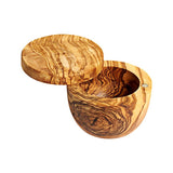 Olive wood SALT CONTAINER