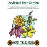 SOW TRUE SEED Medicinal Herb Garden Tin