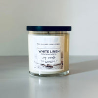 Soy Candle WHITE LINEN