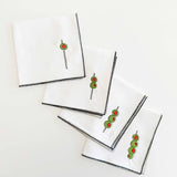 Dot & Army LINEN BLEND COCKTAIL NAPKINS