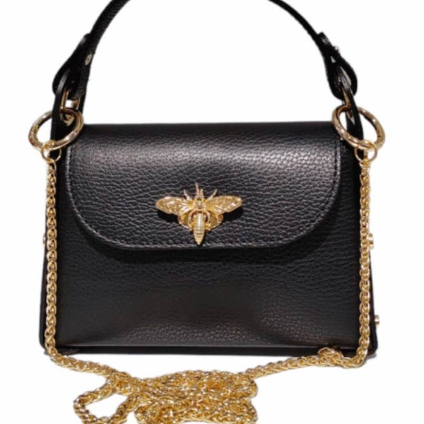 benny bee leather backpack Made in Italy "BETHENNY" LEATHER BEE CROSSBODY BAG – The Savage Homestead