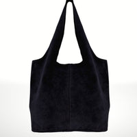 Made in Italy "NANCY" SUEDE SHOULDER BAG