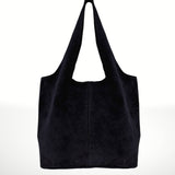 Made in Italy "NANCY" SUEDE SHOULDER BAG