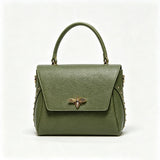 Made in Italy "BRIA" LEATHER BEE BAG