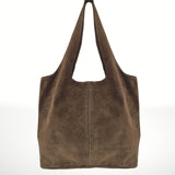 Made in Italy "NANCY" SUEDE SHOULDER BAG