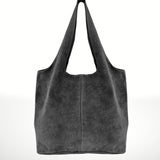 Made in Italy "NANCY" SUEDE SHOULDER BAG