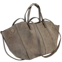 Made in Italy LEATHER SUEDE TOTE