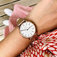 Menthe à l'eau WOMEN'S LEATHER STRAP WATCHES