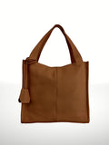 Made in Italy "CONSTANCE" LEATHER SHOULDER BAG