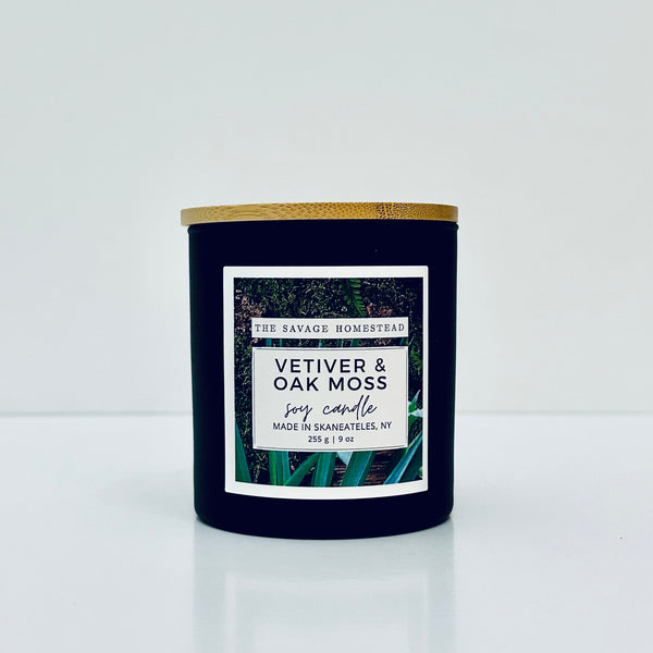 Soy Candle VETIVER & OAK MOSS