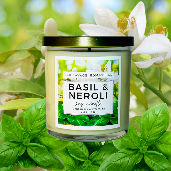 Soy Candle BASIL & NEROLI