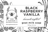 The Savage Homestead GOAT MILK BAR SOAP