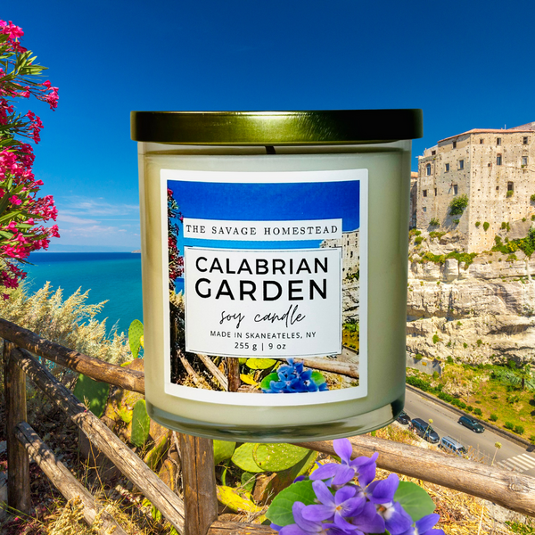Soy Candle CALABRIAN GARDEN
