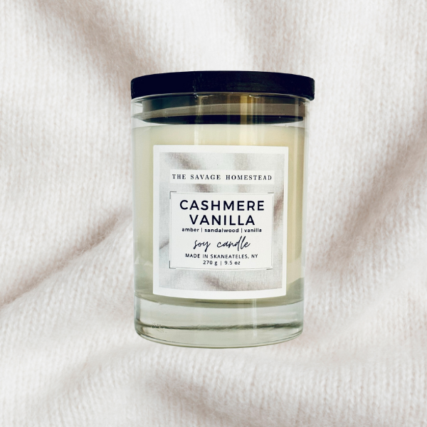 Soy Candle CASHMERE VANILLA