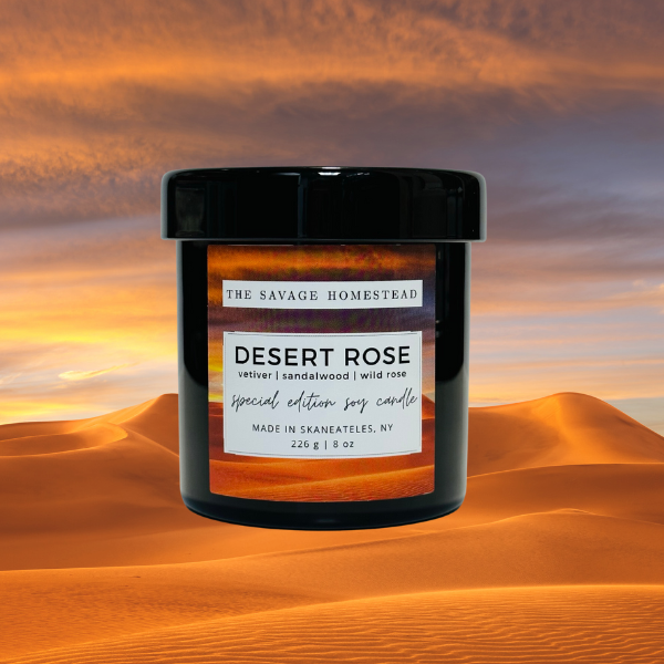 Soy Candle <br>Special Edition </br>DESERT ROSE