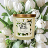 Soy Candle FRENCH TULIPS