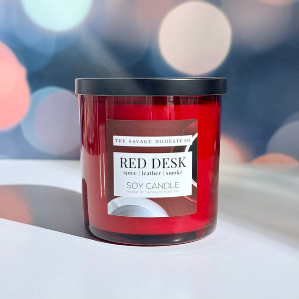 Soy Candle | Halcyon Luxe Collection | RED DESK