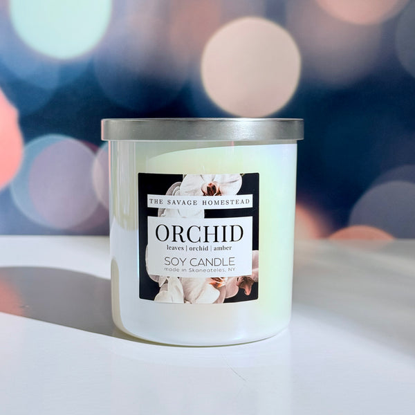 Soy Candle | Halcyon Luxe Collection | ORCHID