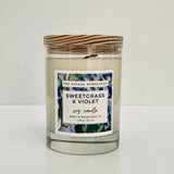 Soy Candle SWEETGRASS & VIOLET