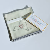 Dot & Army LINEN BLEND COCKTAIL NAPKINS