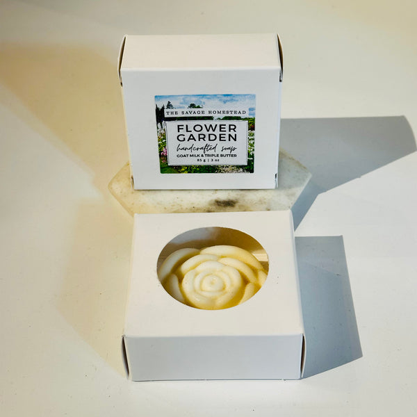 The Savage Homestead FLOWER GARDEN SOAP